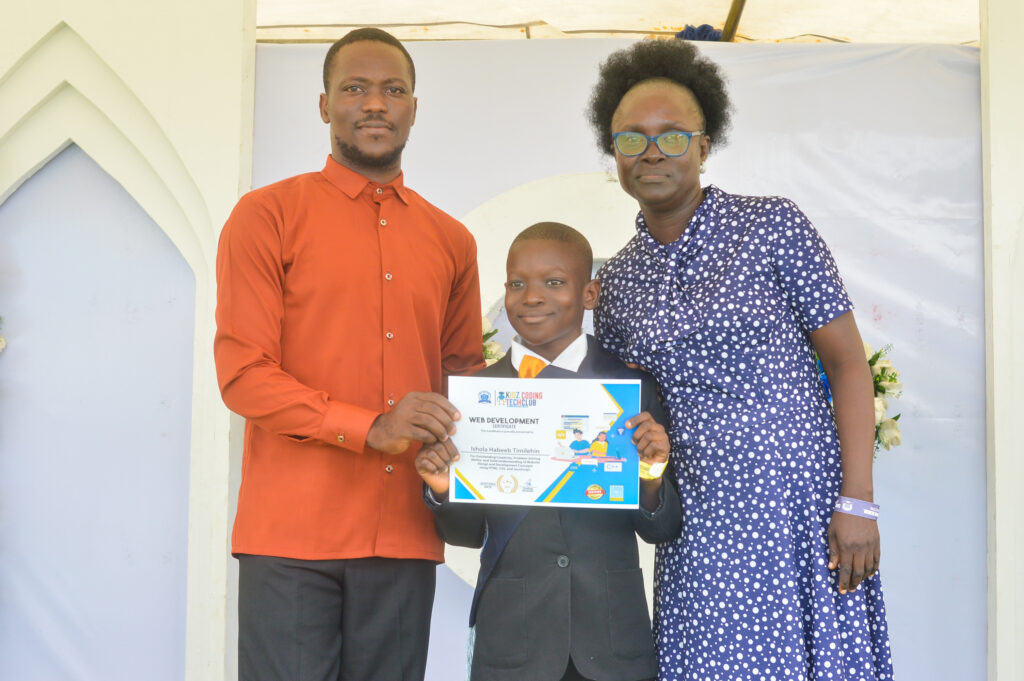 kidz tech coding club graduate 2025
