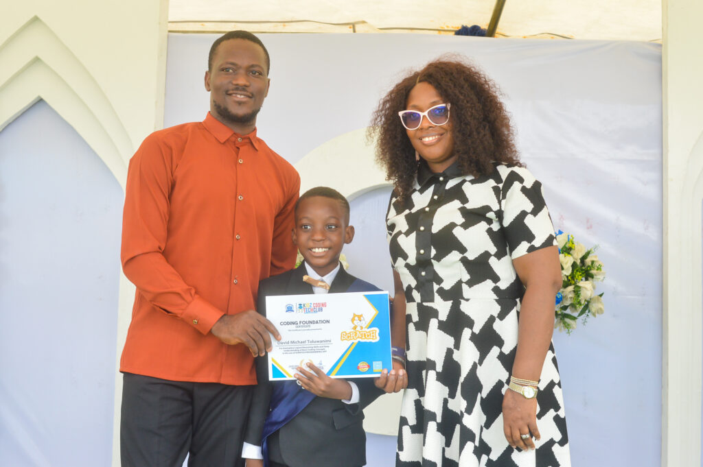 kidz tech coding club graduate 2025